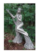 Steinguss Baumhüterin Buche "Antik"