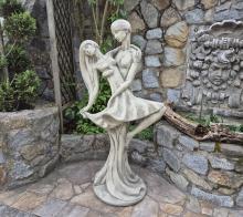 Steinguss Traum-Duett "Arabesque" Antik