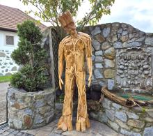 Teakholz Skulptur "Groot" XXL