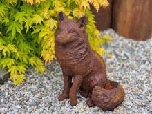 Gusseisen Fuchs "Sitzend"