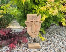 Skulptur Maske "Rostro"