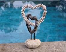 Stein Herzen "Beach Pebbles"