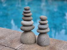 Steinmännchen Beach Pebbles "2er Set"