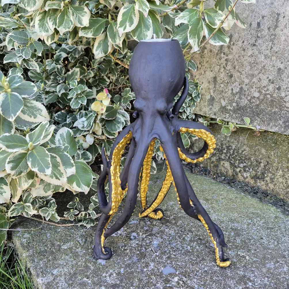 Teelichthalter "Big Octopus"