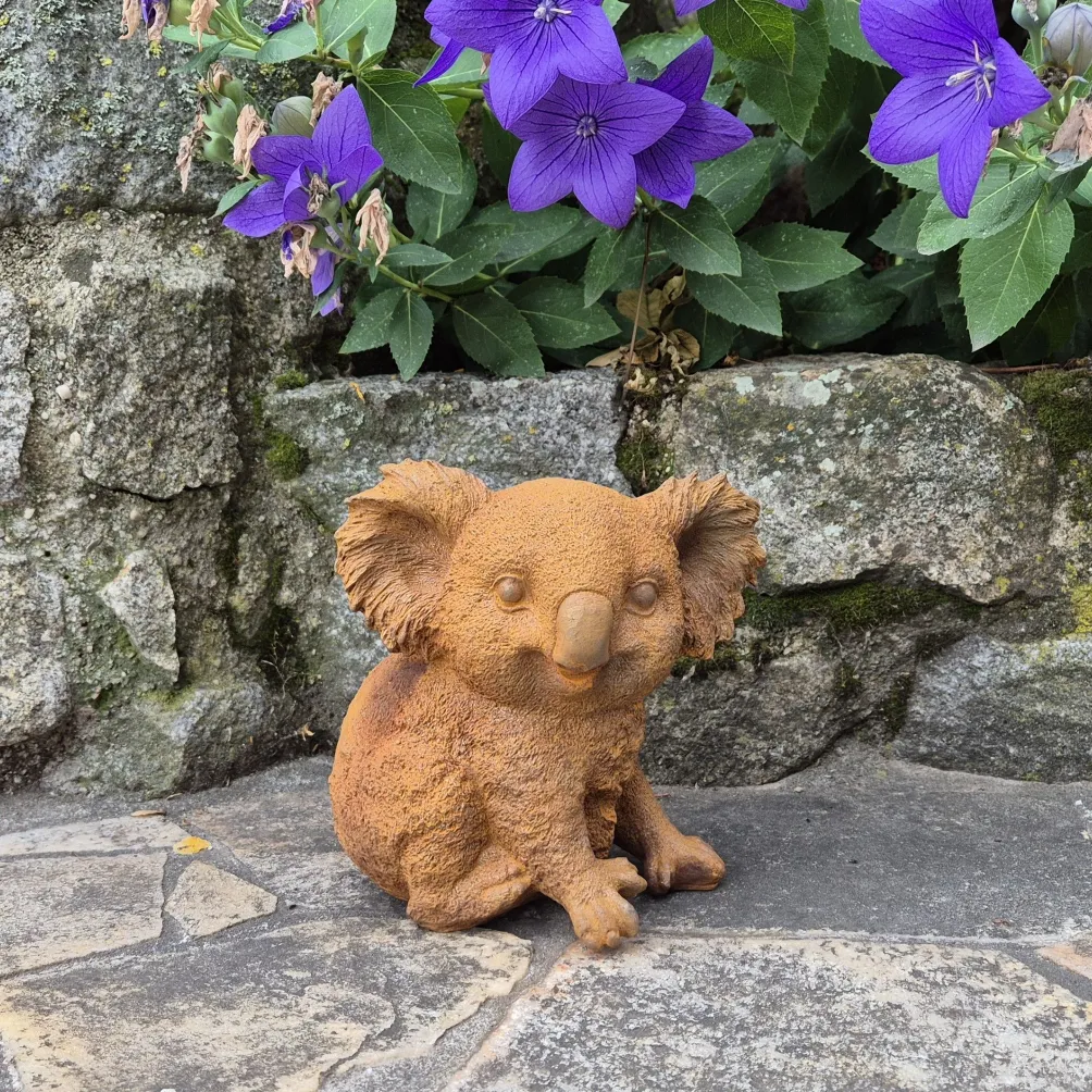 Gusseisen Skulptur "Koala"