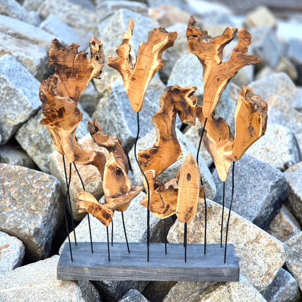 Holz Skulptur "El Salvator"