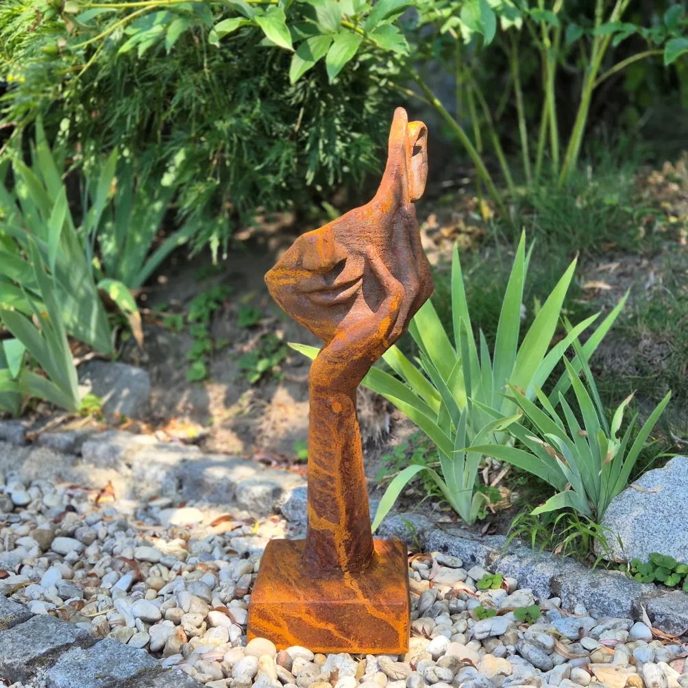 Gusseisen Statue "Romantik"